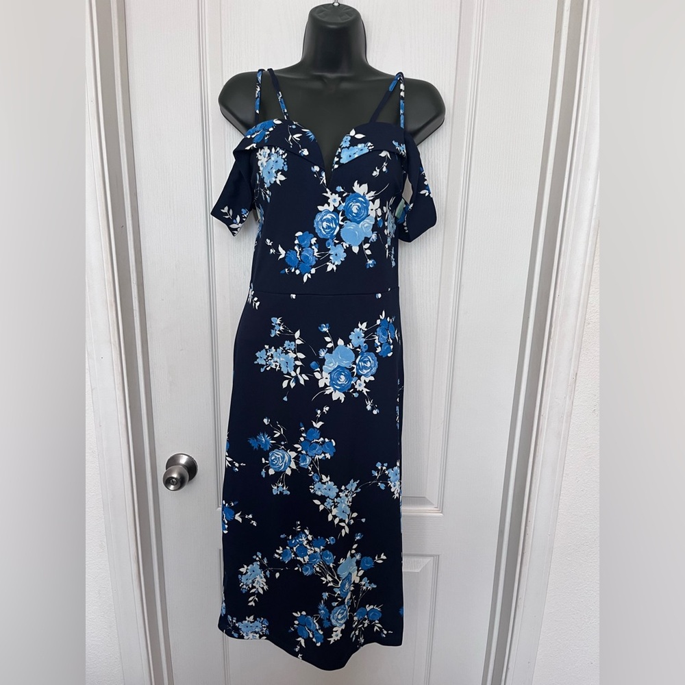 Floral strap dress